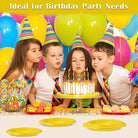 Yellow Paper Plates - Pack of 10 TABLEWARE Pretty UR Party