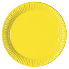 Yellow Paper Plates - Pack of 10 TABLEWARE Pretty UR Party
