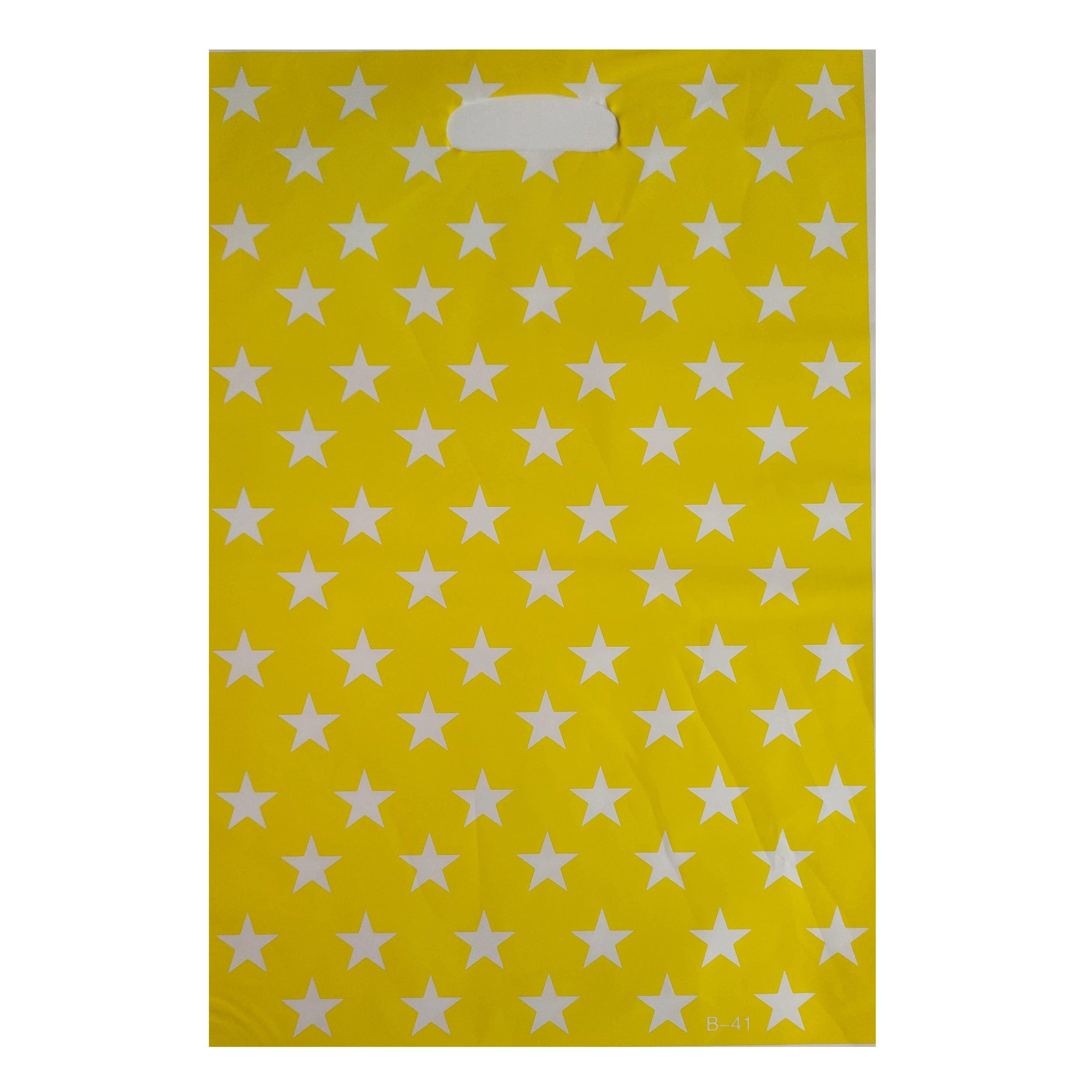 Yellow Star Loot Bags - Big THEME PARTIES Pretty UR Party