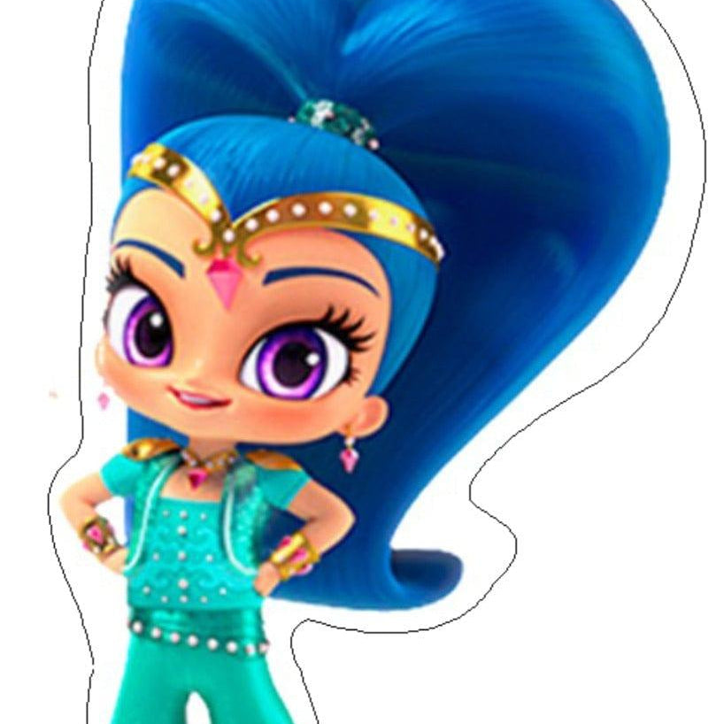 Shimmer and Shine Theme Cutouts THEME PARTIES Pretty UR Party