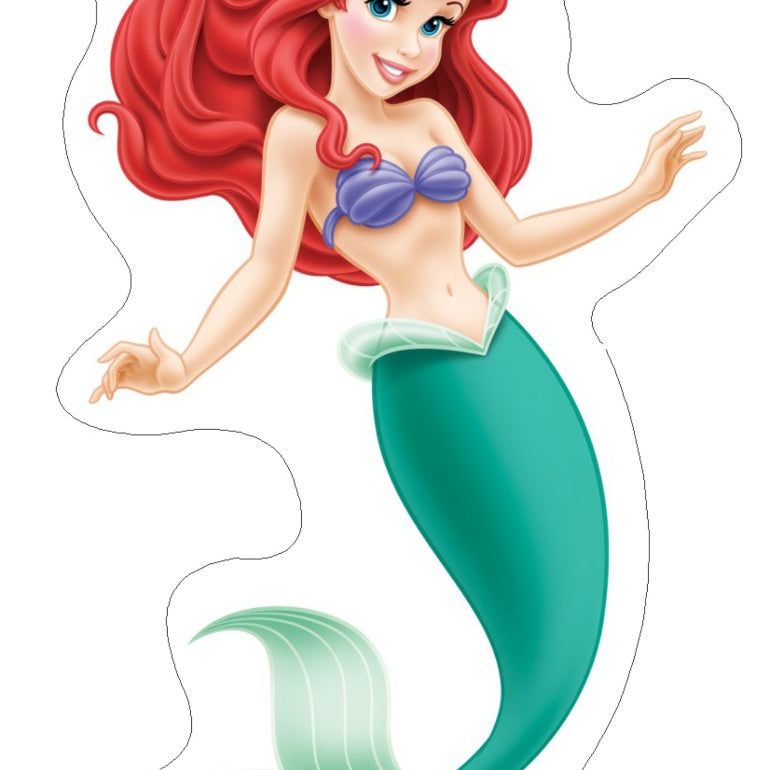 Ariel the Mermaid Theme Cutouts THEME PARTIES Pretty UR Party