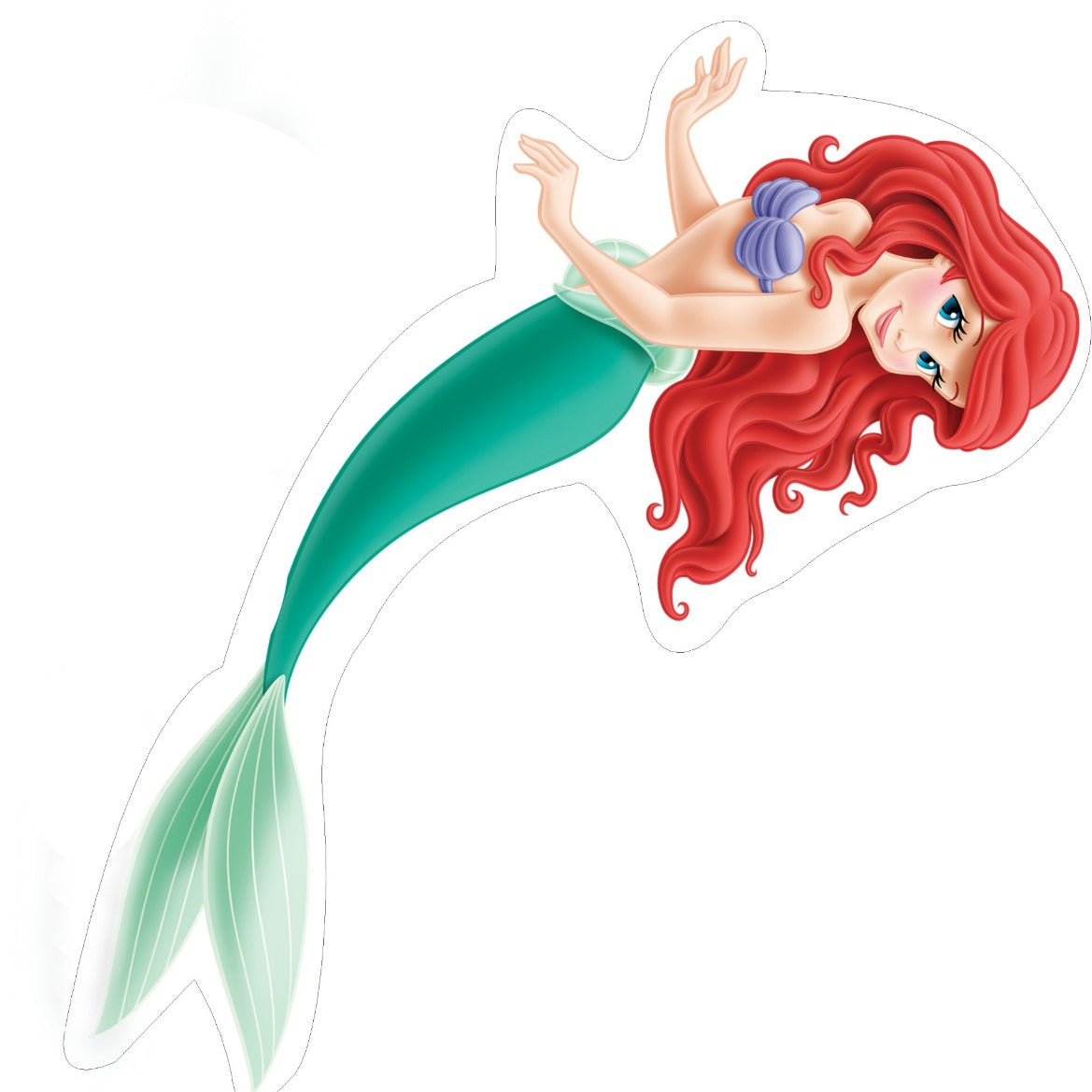 Ariel the Mermaid Theme Cutouts THEME PARTIES Pretty UR Party