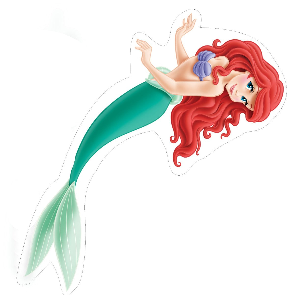 Ariel the Mermaid Theme Cutouts THEME PARTIES Pretty UR Party