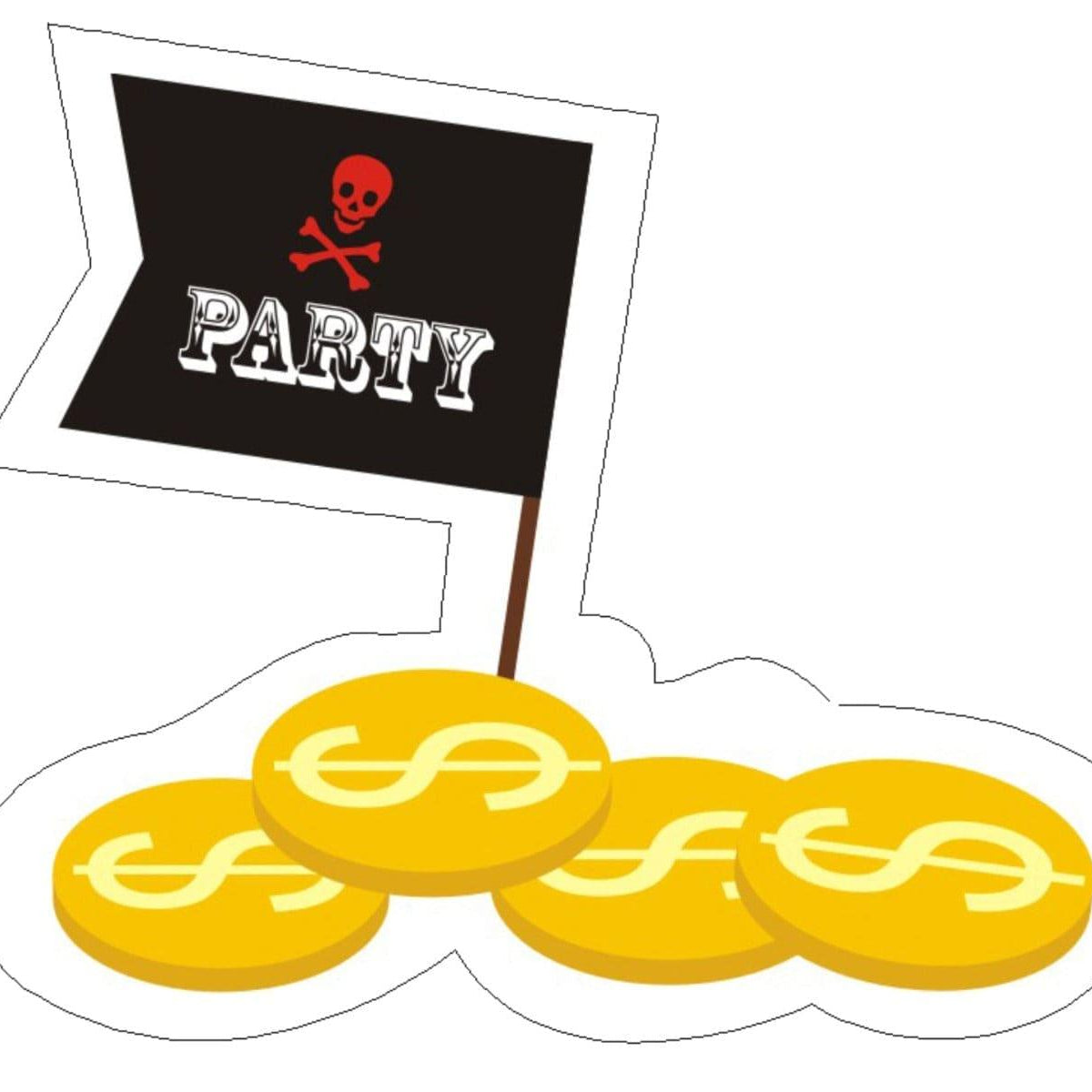 Pirate Theme Cutouts THEME PARTIES Pretty UR Party