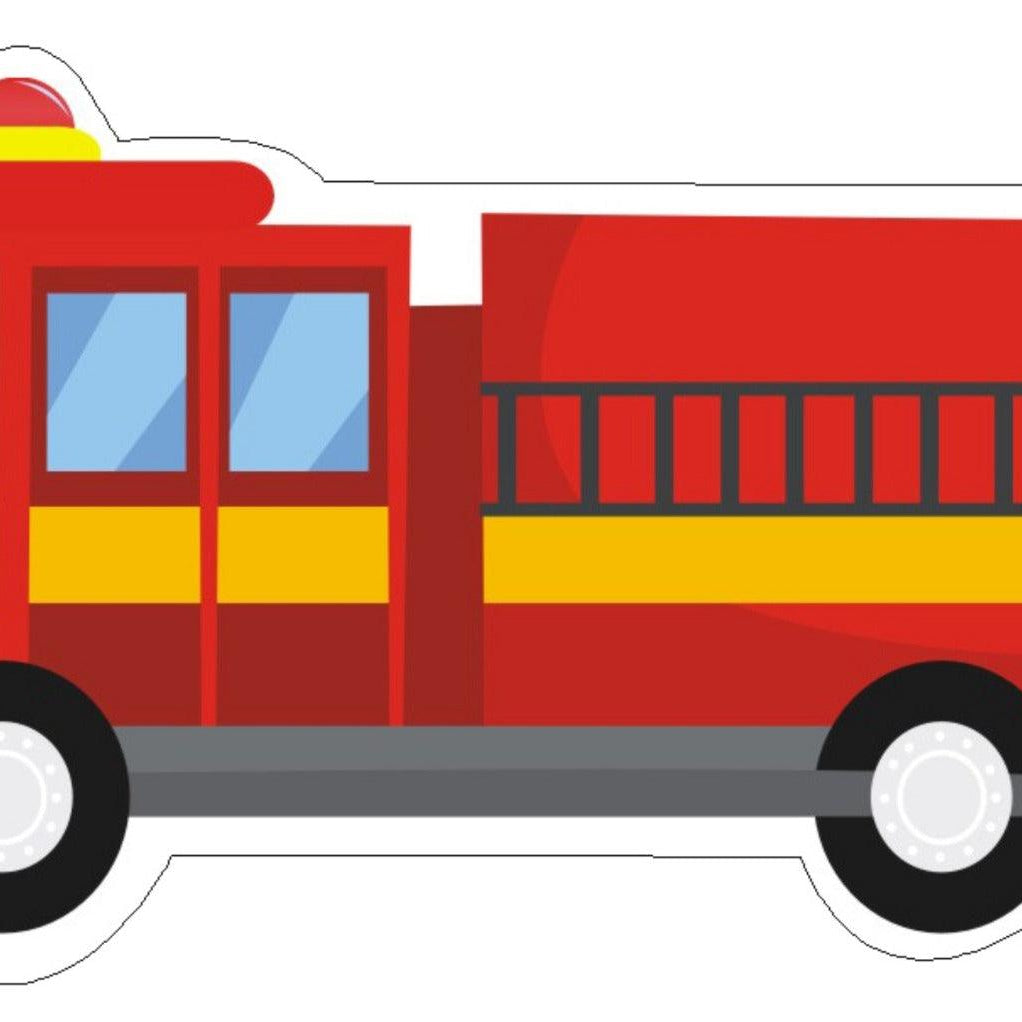 Fire Truck Theme Cutouts THEME PARTIES Pretty UR Party