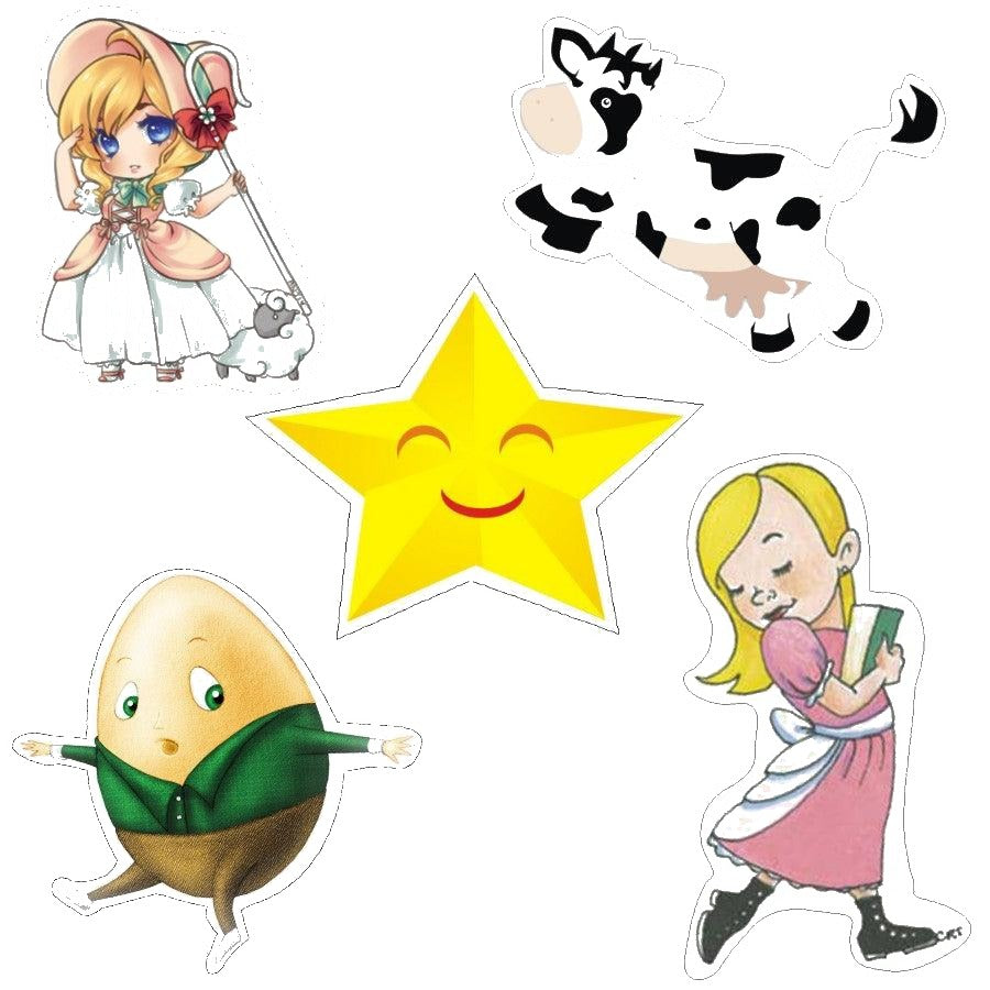 Nursery Rhymes Theme Cutouts