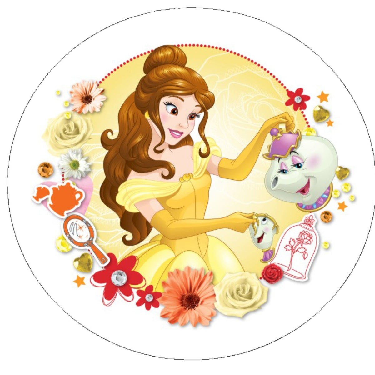 Belle Theme Cutouts THEME PARTIES Pretty UR Party