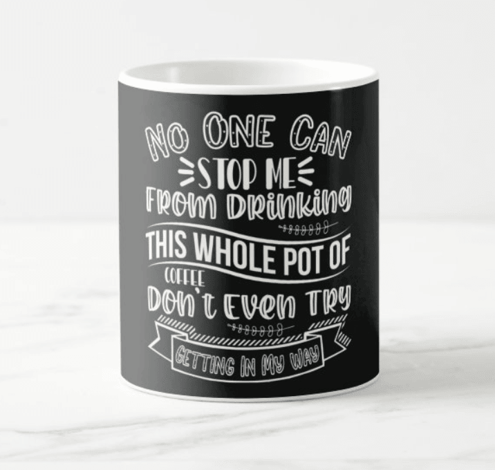 Whole Pot of Coffee Mug RETURN GIFTS Pretty UR Party Default Title