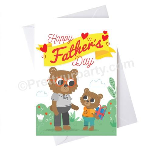 Father's Day Happy Fathers Day Card ALL PARTY SUPPLIES Pretty UR Party