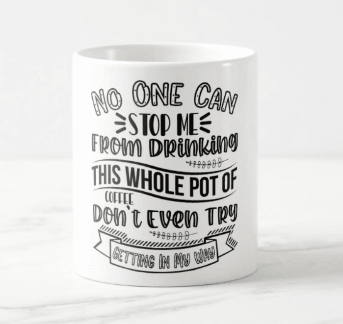 Whole Pot of Coffee Mug RETURN GIFTS Pretty UR Party