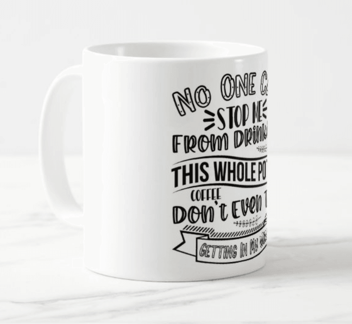 Whole Pot of Coffee Mug RETURN GIFTS Pretty UR Party