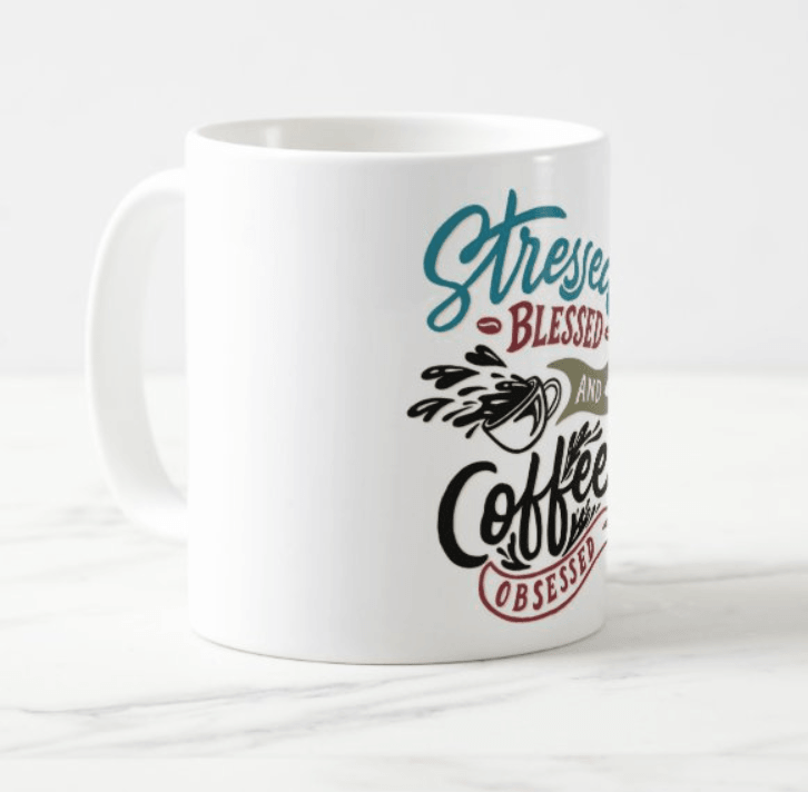 Coffee Obsessed Mug RETURN GIFTS Pretty UR Party