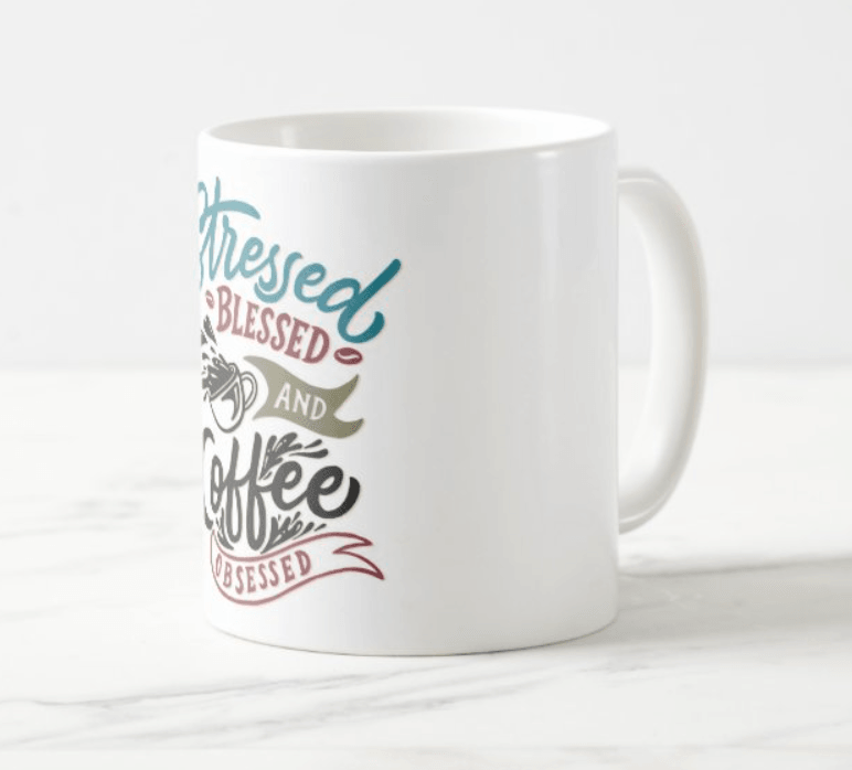 Coffee Obsessed Mug RETURN GIFTS Pretty UR Party