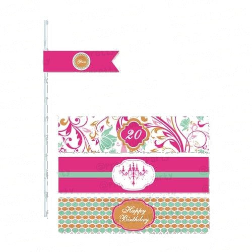 Vintage Glam Drink Straws