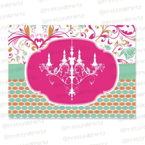 Vintage Glam Table Mats THEME PARTIES Pretty UR Party Default Title