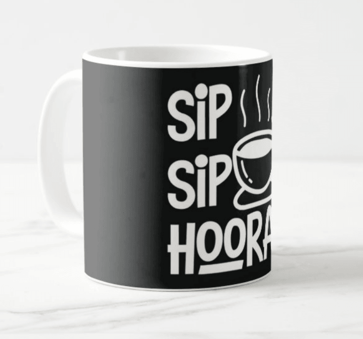Sip Sip Hooray Mug RETURN GIFTS Pretty UR Party