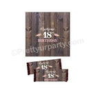 18th Birthday Theme Chocolate Wrappers THEME PARTIES Pretty UR Party Default Title