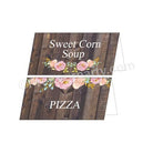 18th Birthday Theme Food Labels / Buffet Table Cards THEME PARTIES Pretty UR Party