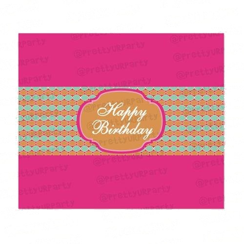 Vintage Glam Chocolate Wrappers