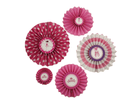 Ballerina Paper Fans - Set of 5 THEME PARTIES Pretty UR Party
