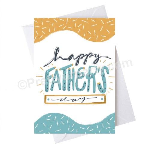 Father's Day Happy Fathers Day Card ALL PARTY SUPPLIES Pretty UR Party