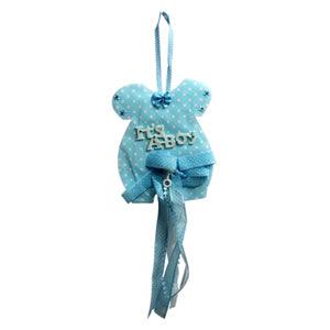 Baby Shower Baby Dress Hanging - Blue BABY SHOWER Pretty UR Party