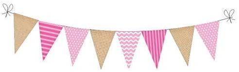 Burlap Half Birthday Decorations for Girls ALL PARTY SUPPLIES Pretty UR Party
