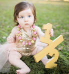 Wooden 1/2 photo prop ALL PARTY SUPPLIES Pretty UR Party