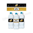 Cheers to 40th Birthday Theme Water Bottle Labels THEME PARTIES Pretty UR Party Default Title