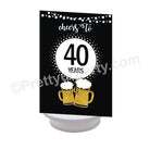 Cheers to 40th Birthday Theme Centerpieces - Pack of 2 THEME PARTIES Pretty UR Party