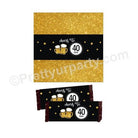 Cheers to 40th Birthday Theme Chocolate Wrappers THEME PARTIES Pretty UR Party Default Title