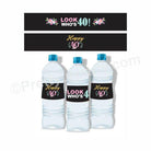 40th Birthday Theme Water Bottle Labels THEME PARTIES Pretty UR Party Default Title