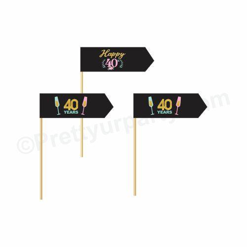 40th Birthday Theme Picks THEME PARTIES Pretty UR Party