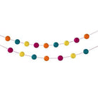 Multicolour Pom Pom Garland DECORATIONS Pretty UR Party