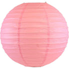 Pink Round Paper Lamps 14" ALL PARTY SUPPLIES Pretty UR Party