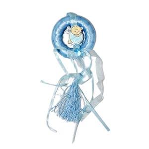 Small Baby Shower round Hanging - Blue BABY SHOWER Pretty UR Party