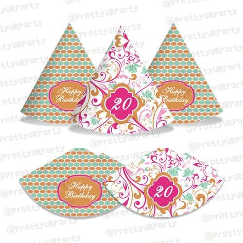 Vintage Glam Hats - Pack of 10 THEME PARTIES Pretty UR Party Default Title