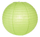 Green Round Paper Lamps 14" ALL PARTY SUPPLIES Pretty UR Party