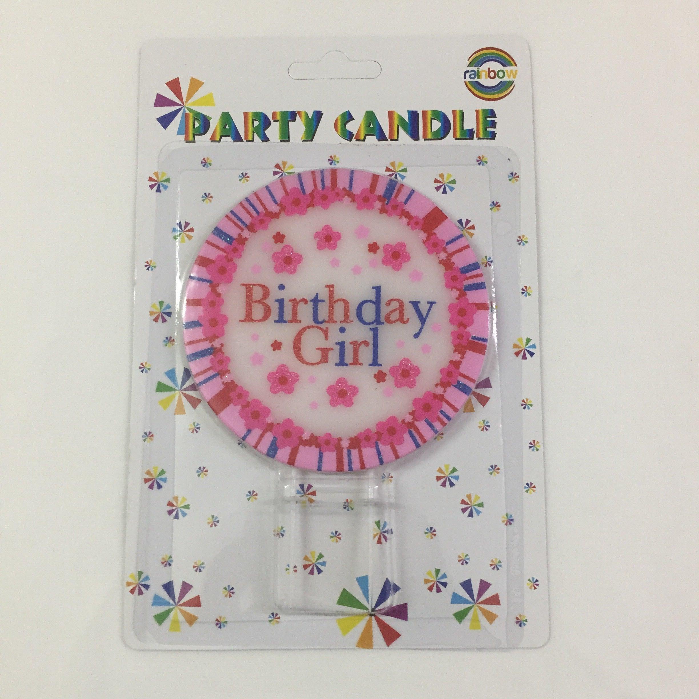 Birthday Girl Candle THEME PARTIES Pretty UR Party