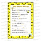 Mom to Bee Advice List BABY SHOWER Pretty UR Party