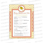 Little Bird Advice List BABY SHOWER Pretty UR Party