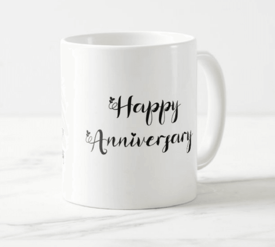 Happy Anniversary Mug RETURN GIFTS Pretty UR Party