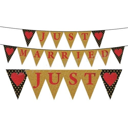 Just Married Bunting