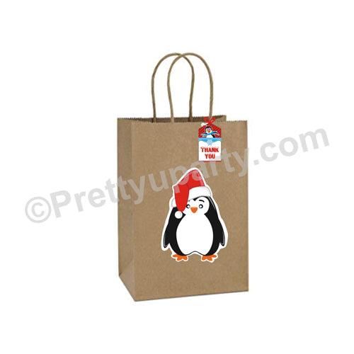 Penguins Gift Bags- Pack of 10 ACCESSORIES Pretty UR Party
