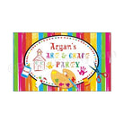 Art and Craft Party Theme Backdrop THEME PARTIES Pretty UR Party Default Title