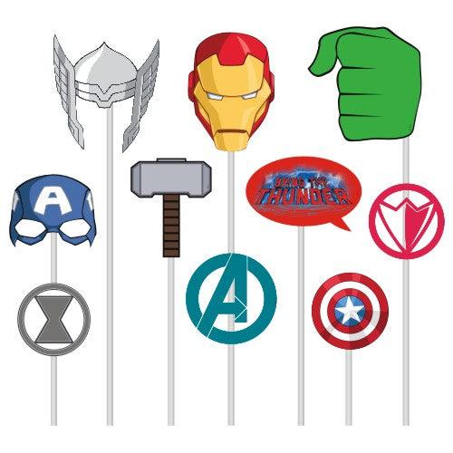 Avengers Photo Booth Prop ACCESSORIES Pretty UR Party
