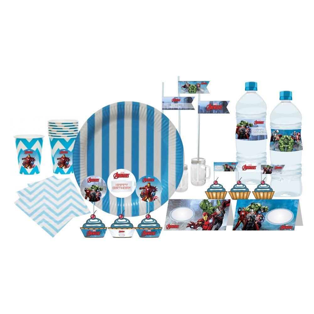 Marvel Avengers Tableware Package TABLEWARE Pretty UR Party