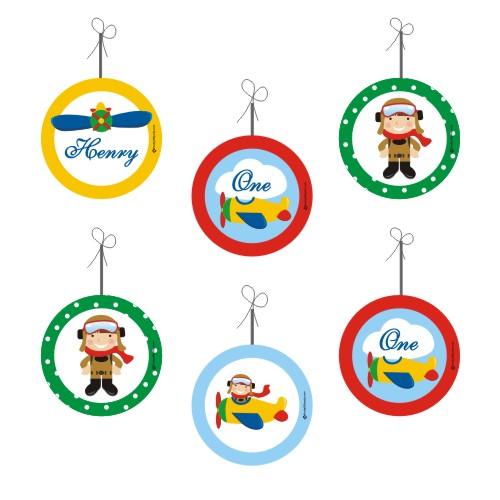 Little Aviator Danglers THEME PARTIES Pretty UR Party Default Title