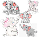 Baby Elephant Theme Cutouts THEME PARTIES Pretty UR Party