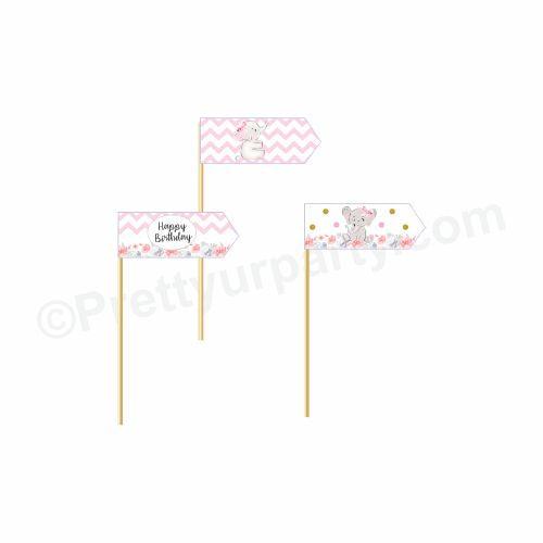Baby Elephant Birthday Theme Picks THEME PARTIES Pretty UR Party Default Title